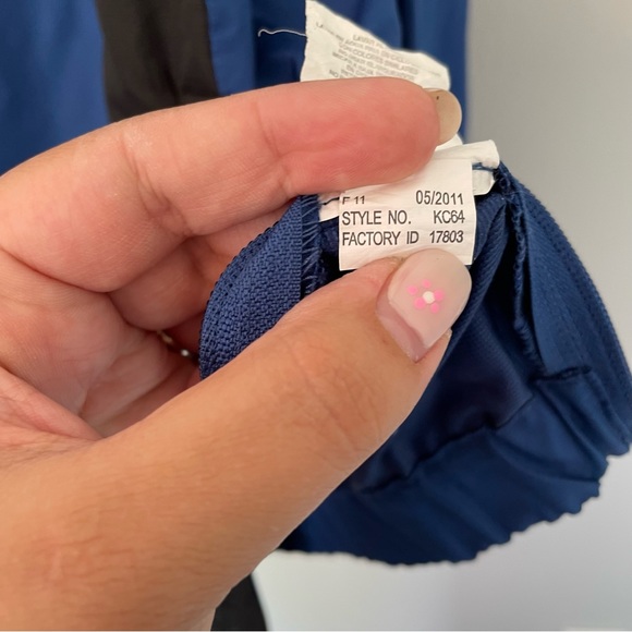 NFL COLTS Football Vintage V-Neck Windbreaker in Blue Men’s Size Large - Picture 8 of 9